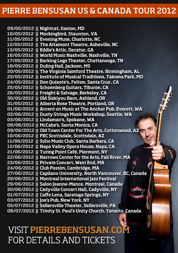 Pierre's US & Canada Tour starts on Wednesday...